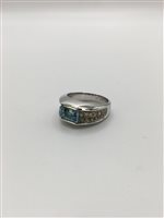 Anello Soma Gioielli Donna Anello in oro pietre e diamanti in Oro Acquamarina 1.39 Ct LOD AN OB/ACQM/BR - LOD AN OB/ACQM/BR